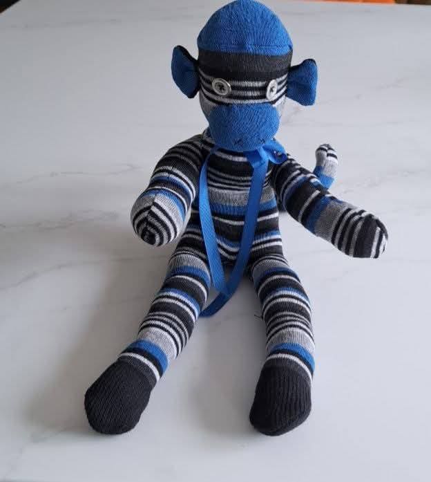 A handmade craft made by members of the Thursday craft club