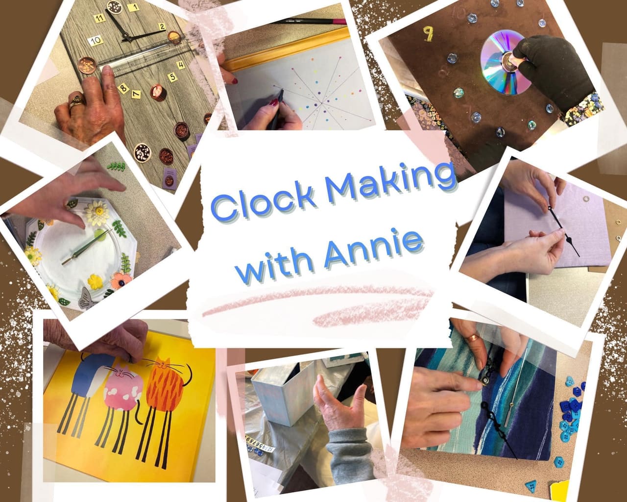 A handmade craft made by members of the Thursday craft club