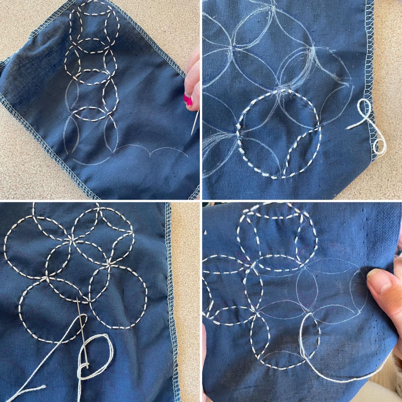 A handmade craft made by members of the Thursday craft club