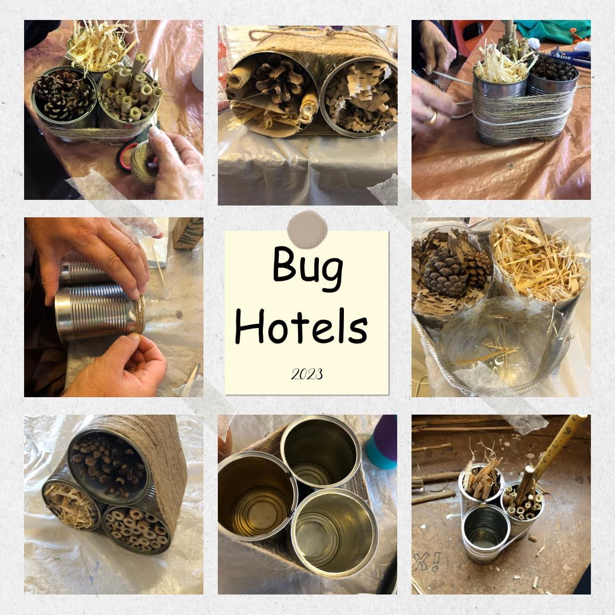A handmade craft made by members of the Thursday craft club