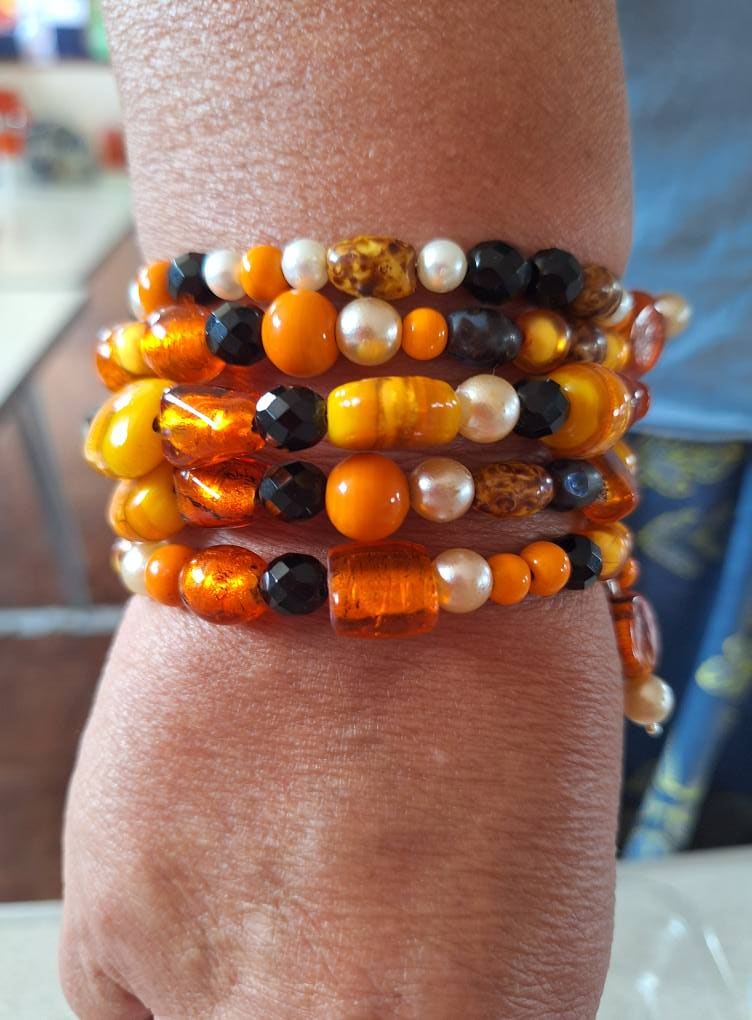 A handmade craft made by members of the Thursday craft club