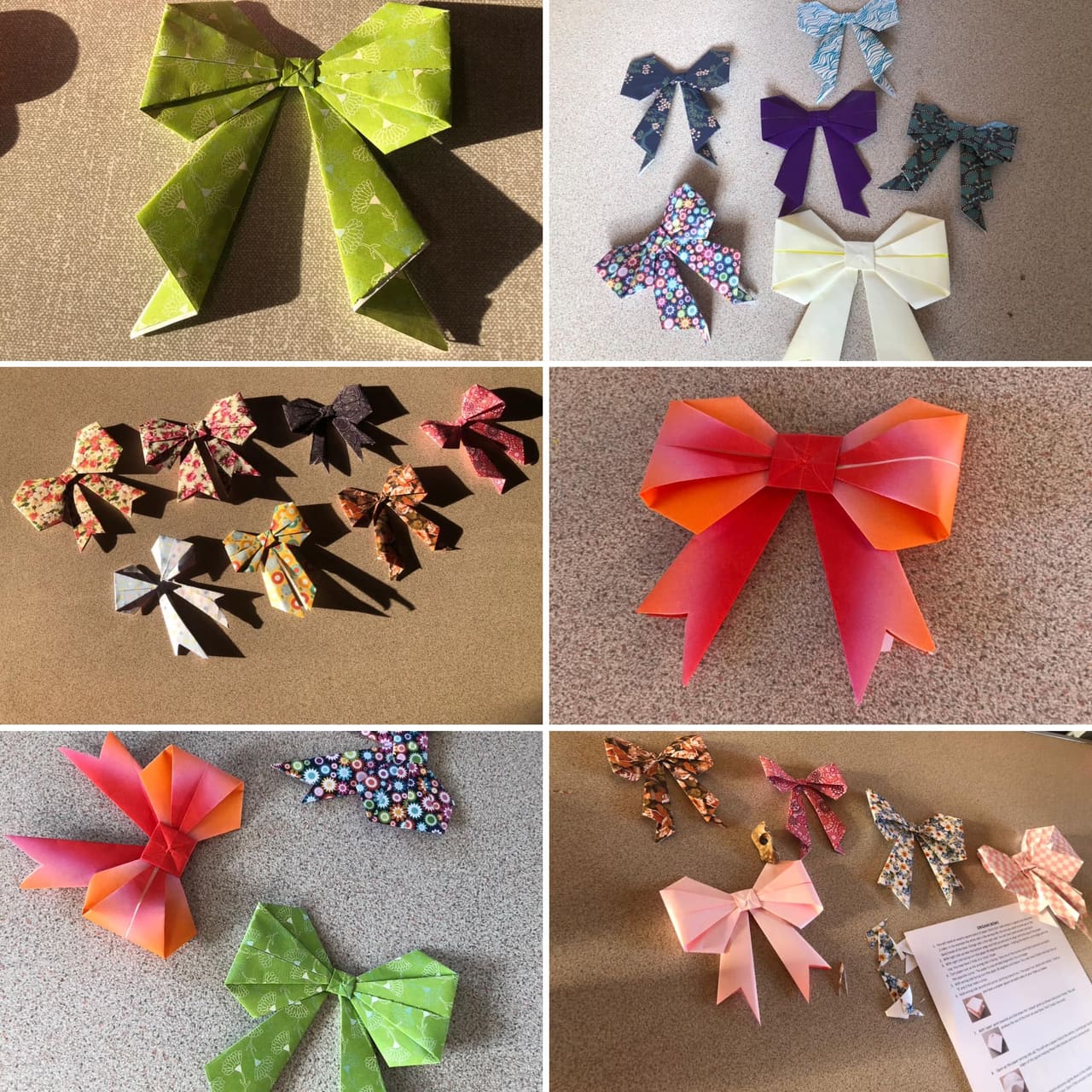 A handmade craft made by members of the Thursday craft club