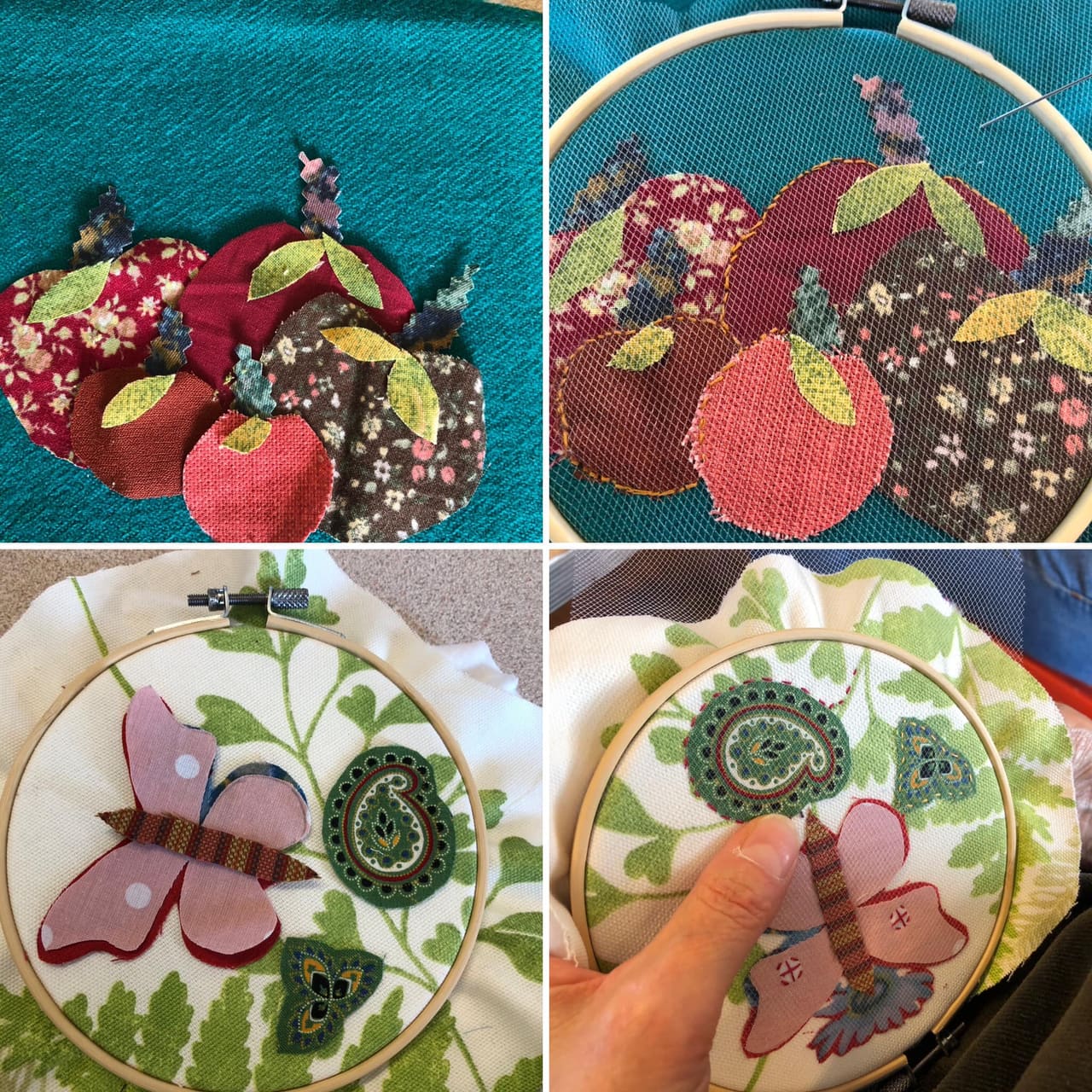 A handmade craft made by members of the Thursday craft club