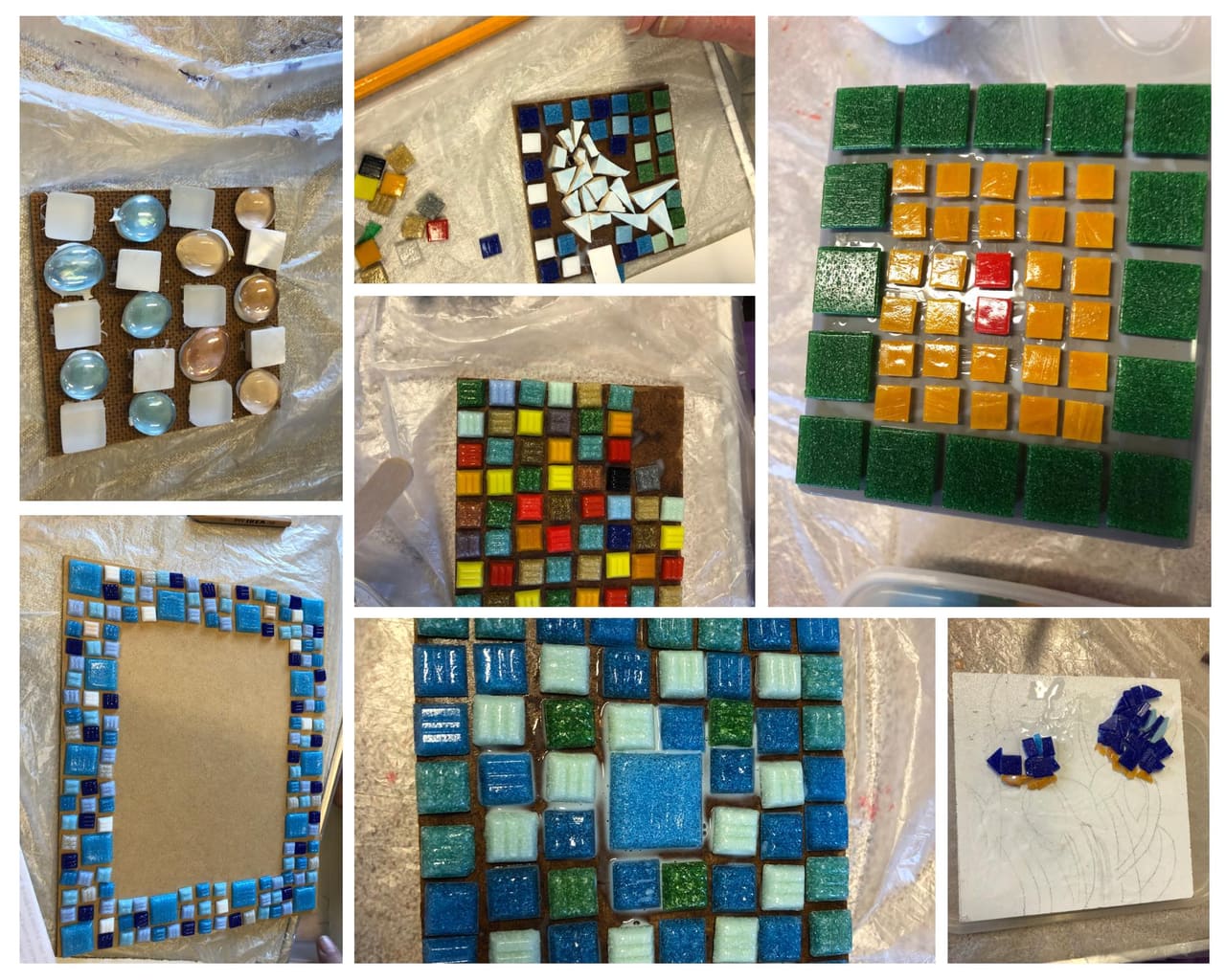 A handmade craft made by members of the Thursday craft club