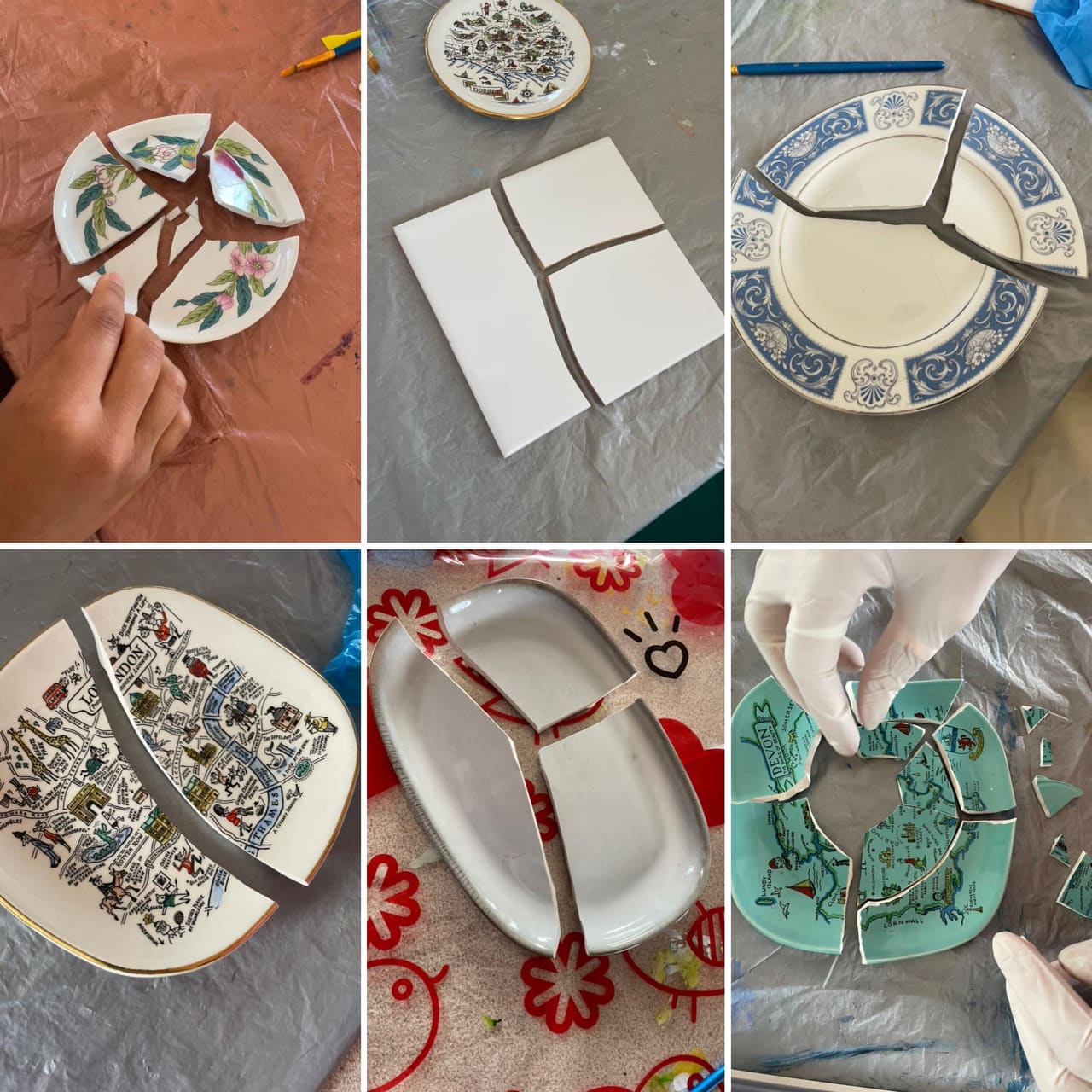 A handmade craft made by members of the Thursday craft club