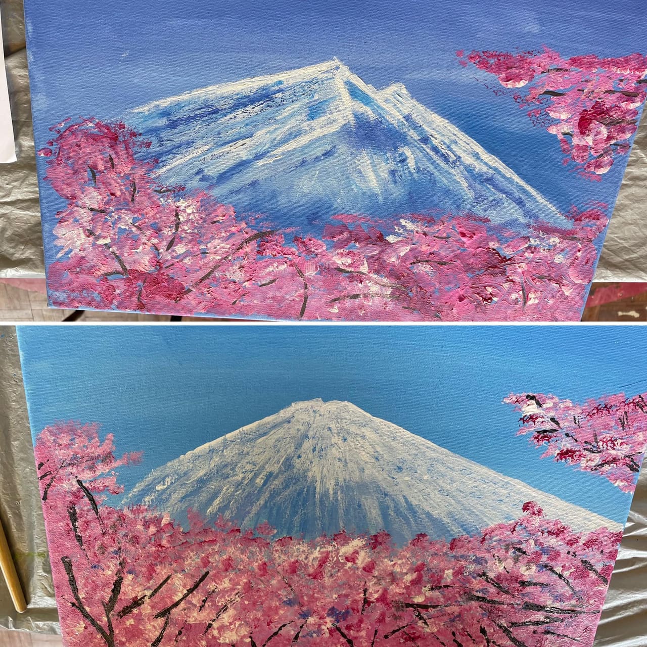 A handmade craft made by members of the Thursday craft club
