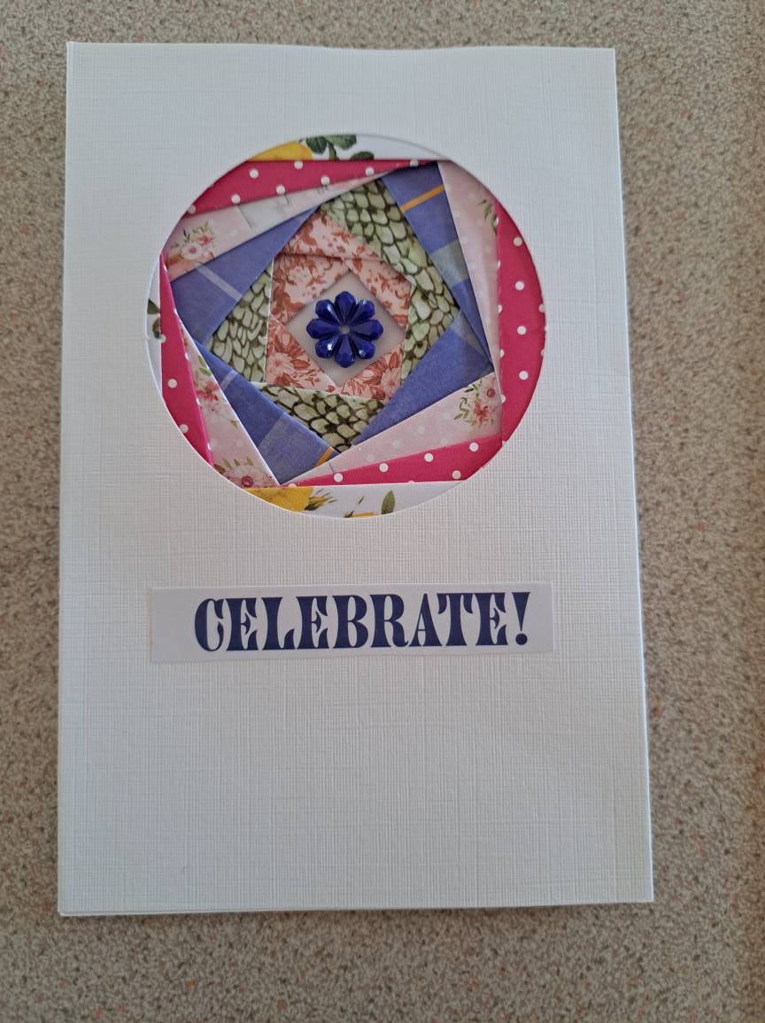 A handmade craft made by members of the Thursday craft club